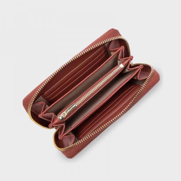 Lancaster - Portefeuille zippé en... Lancaster - Portefeuille zippé en...