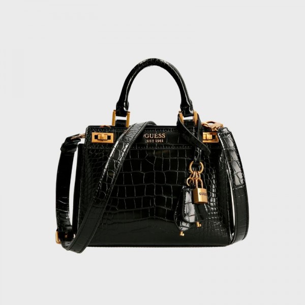 Sac guess online croco noir