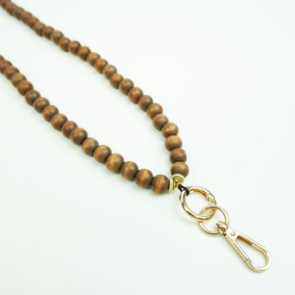 Anais - Chaîne en bois pour téléphone