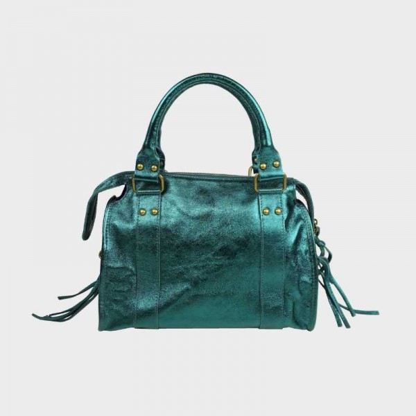 Anais - Sac à main en croûte de cuir...