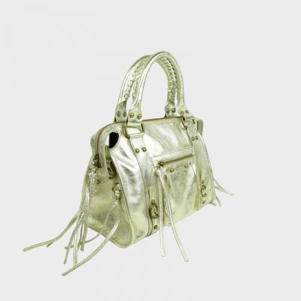 Anais - Sac à main en croûte de cuir... Anais - Sac à main en croûte de cuir...