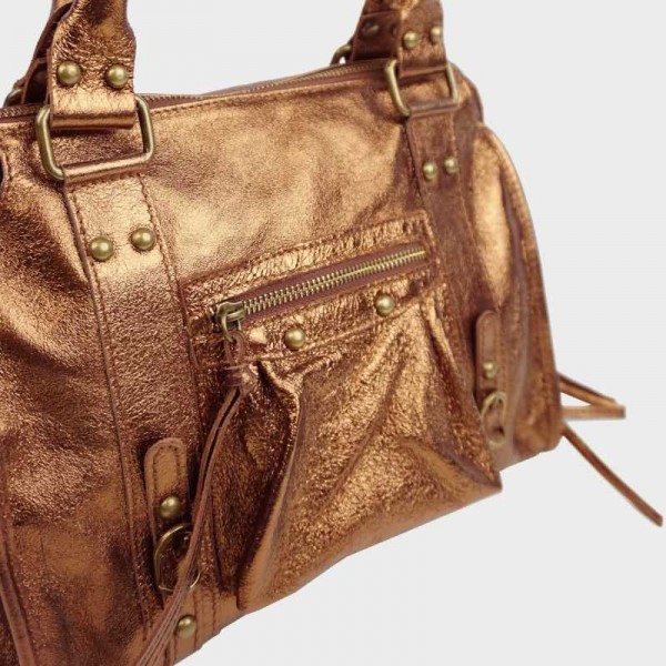 Anais - Sac à main en croûte de cuir... Anais - Sac à main en croûte de cuir...