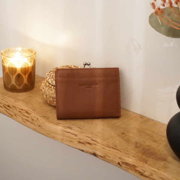 Lancaster - Porte monnaie en cuir... Lancaster - Porte monnaie en cuir...