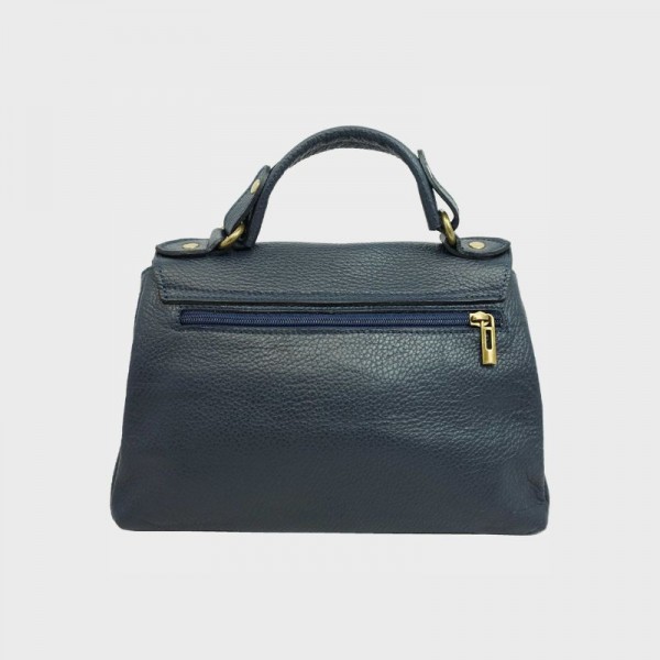 Anais - Sac à main en cuir Ambre