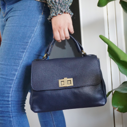 Anais - Sac à main en cuir...