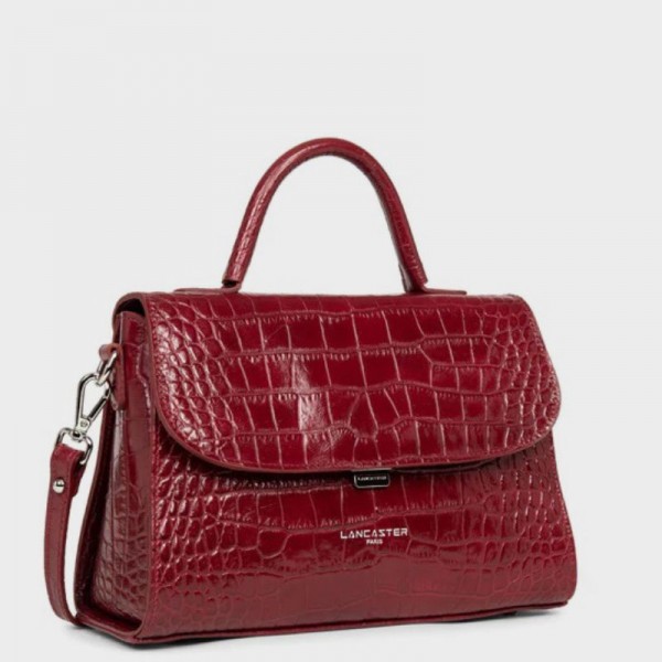 Lancaster - Sac à main Exotic croco...