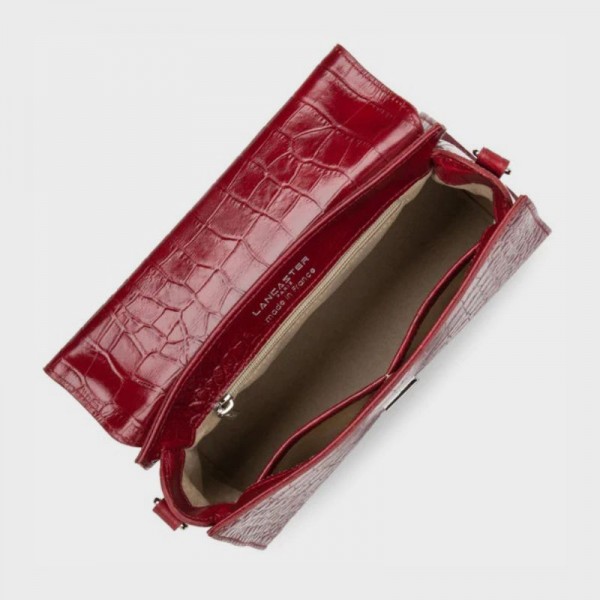 Lancaster - Sac à main Exotic croco...