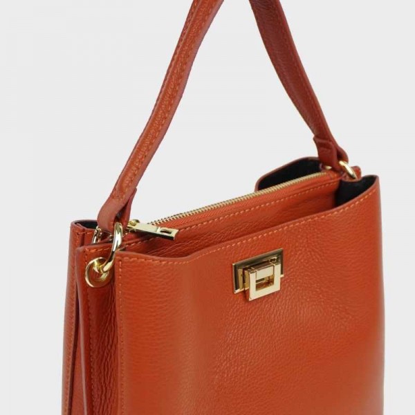 Anais - Sac à main en cuir Baia