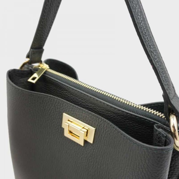 Anais - Sac à main en cuir Baia