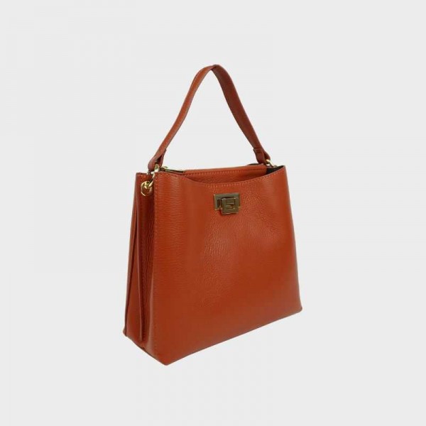 Anais - Sac à main en cuir Baia