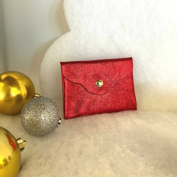 Anais - Porte cartes à pression en...