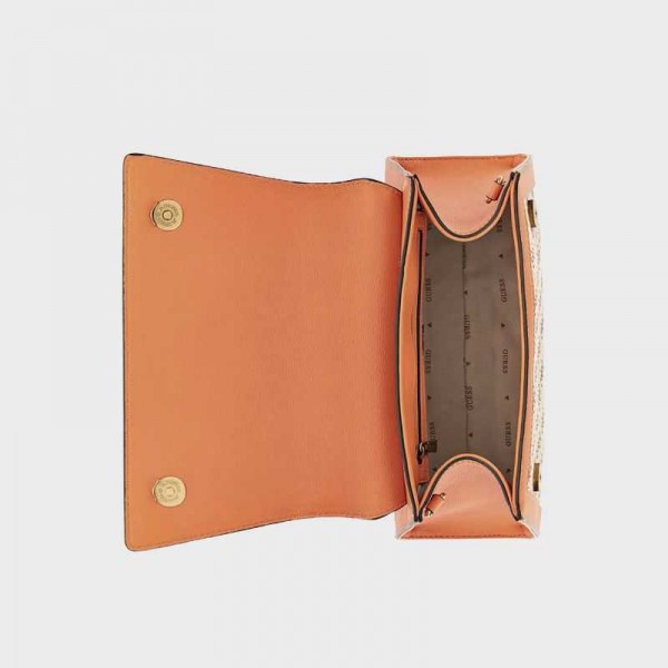 Guess - Sac à main Stephi croco