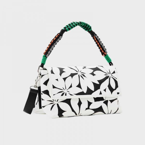 Desigual - Sac bandoulière à fleurs... Desigual - Sac bandoulière à fleurs...