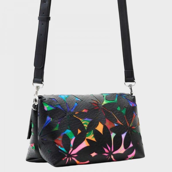 Desigual - Sac bandoulière à fleurs... Desigual - Sac bandoulière à fleurs...