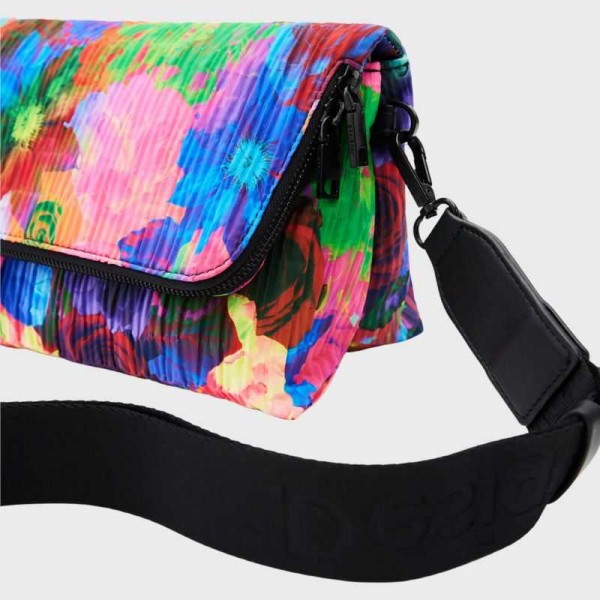 Desigual - Sac bandoulière à fleurs... Desigual - Sac bandoulière à fleurs...