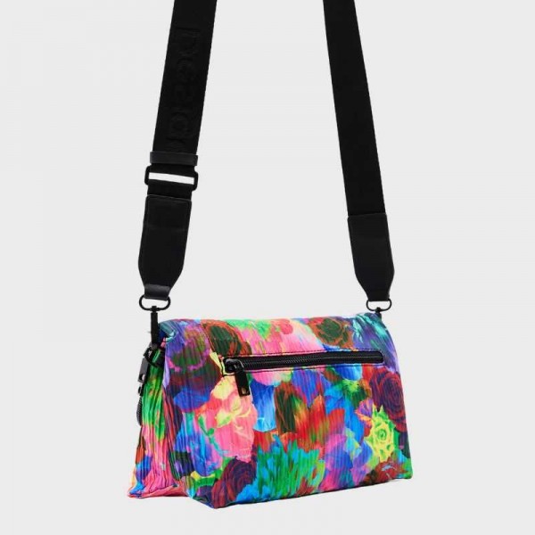 Desigual - Sac bandoulière à fleurs... Desigual - Sac bandoulière à fleurs...