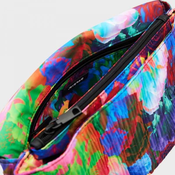 Desigual - Sac bandoulière à fleurs... Desigual - Sac bandoulière à fleurs...