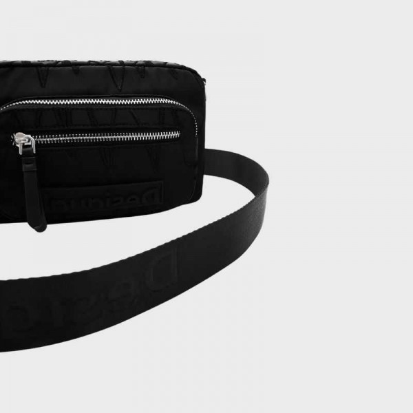 Desigual - Sac bandoulière zig-zag...