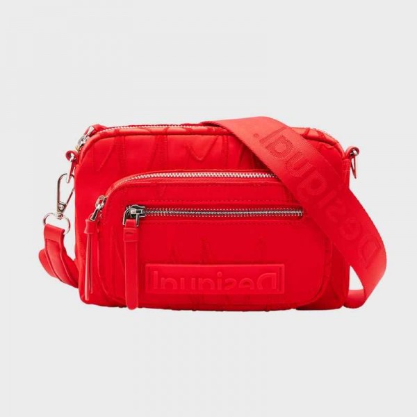 Desigual - Sac bandoulière zig-zag...