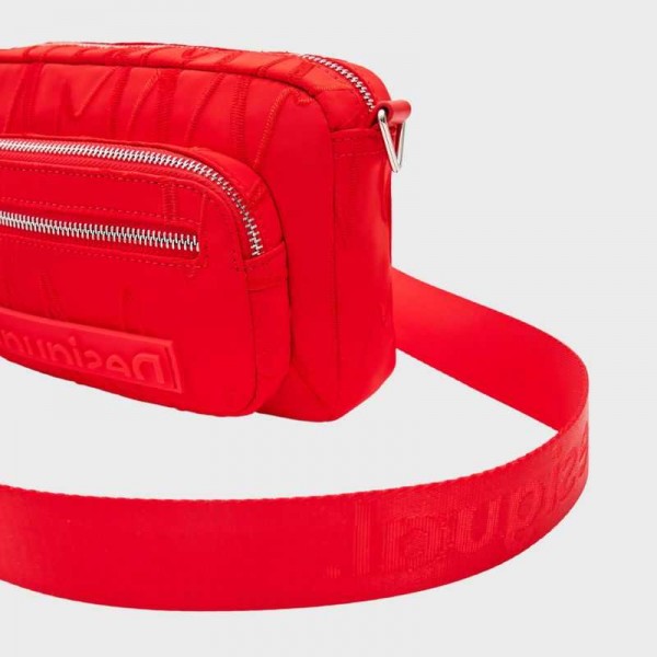 Desigual - Sac bandoulière zig-zag...