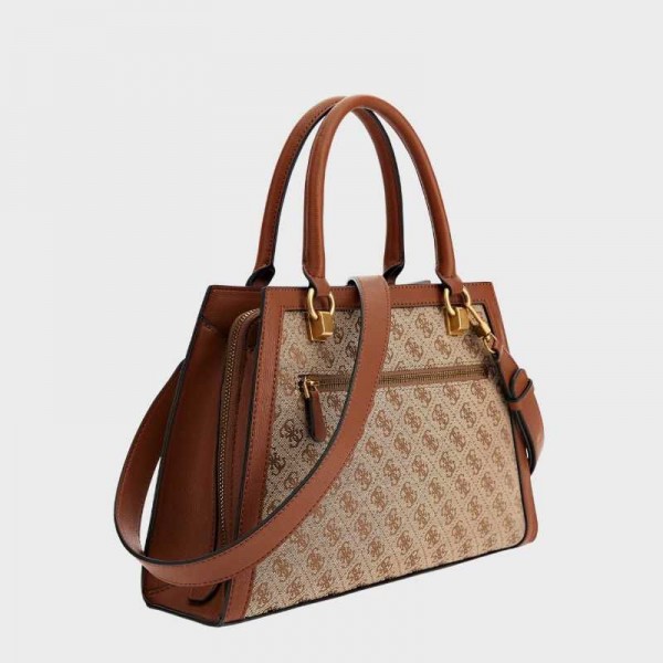 Guess - Sac à main Stephi imprimé Croco