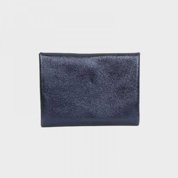 Anais - Porte cartes en cuir brillant...