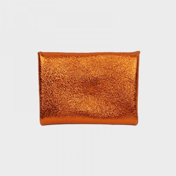 Anais - Porte cartes en cuir brillant...