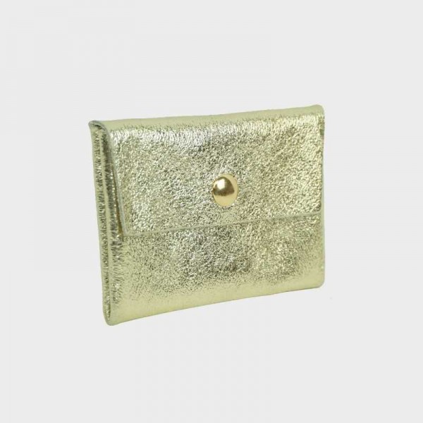 Anais - Porte cartes en cuir brillant...