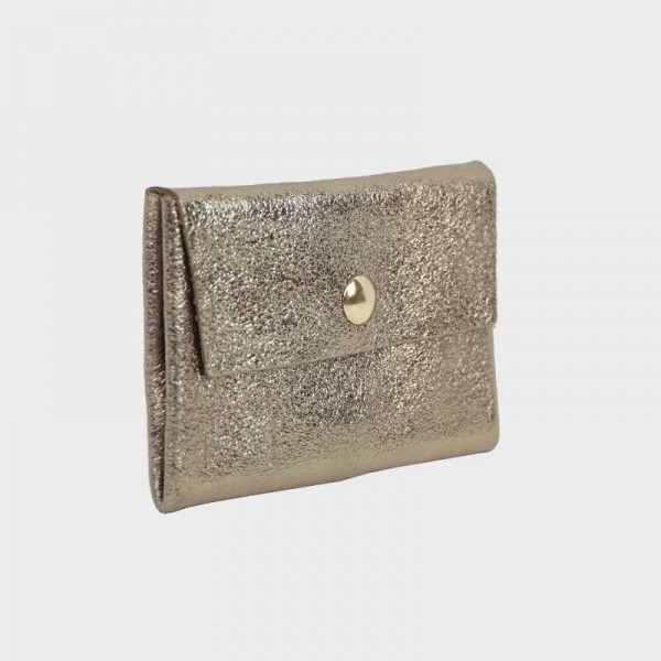 Anais - Porte cartes en cuir brillant...