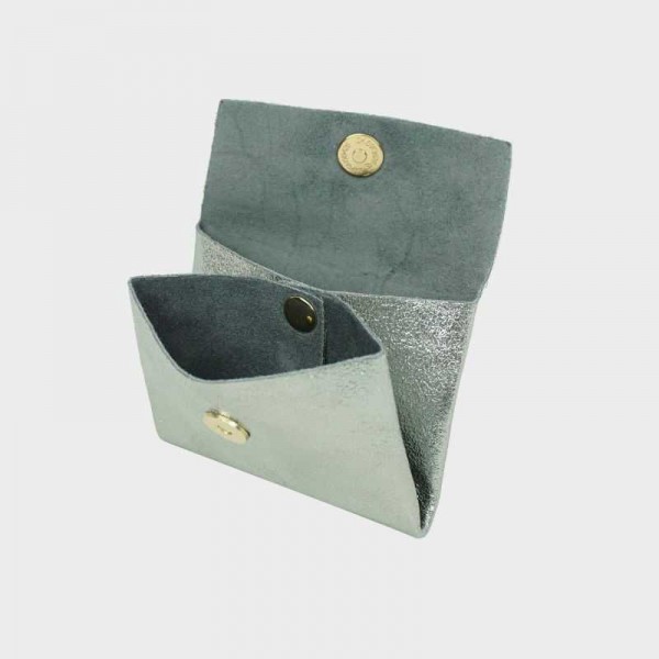 Petit porte cartes en cuir, coloris au choix - Perrine & Antoinette