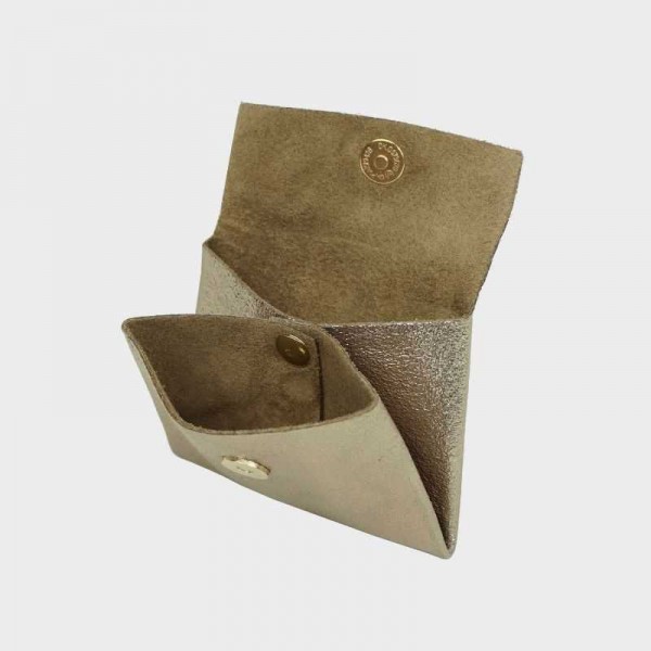 Anais - Porte cartes en cuir brillant...