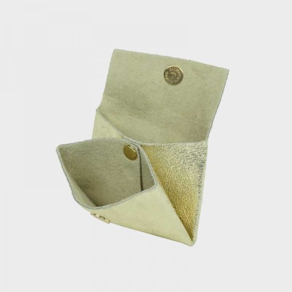 Anais - Porte cartes en cuir brillant...