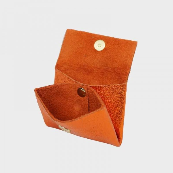 Anais - Porte cartes en cuir brillant...