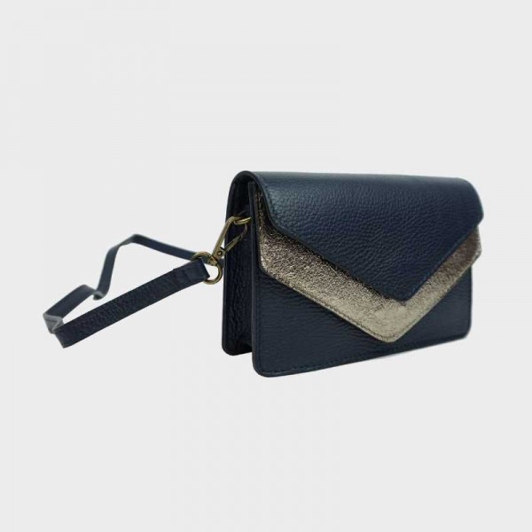 Anais - Sac bandoulière double rabat...