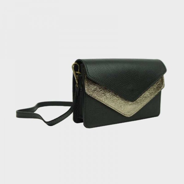 Anais - Sac bandoulière double rabat...