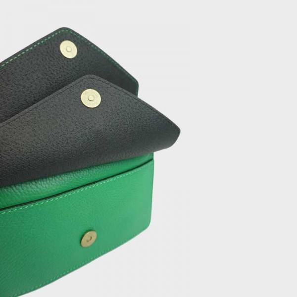 Anais - Sac bandoulière double rabat...