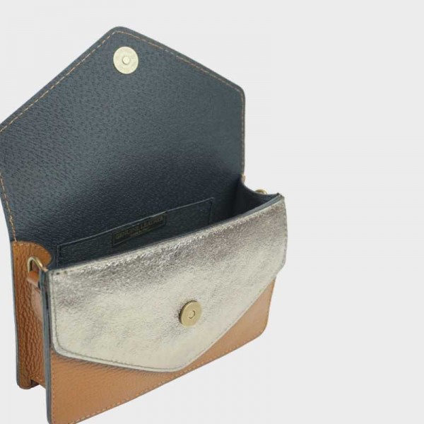 Anais - Sac bandoulière double rabat...