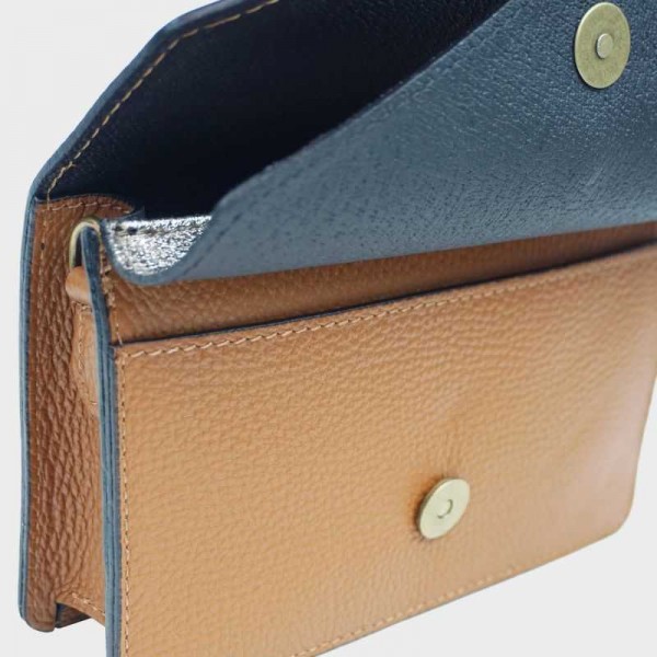 Anais - Sac bandoulière double rabat...