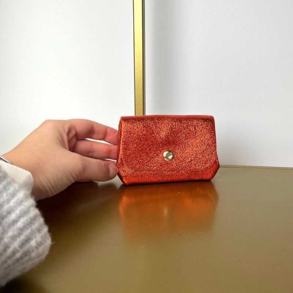 Anais - Porte monnaie à pression en...