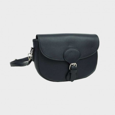 Sac bandoulière marine avec rabat au meilleur prix sur pecari.fr