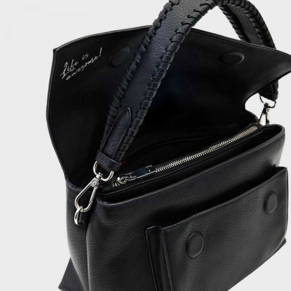 Desigual - Sac bandoulière avec rabat...