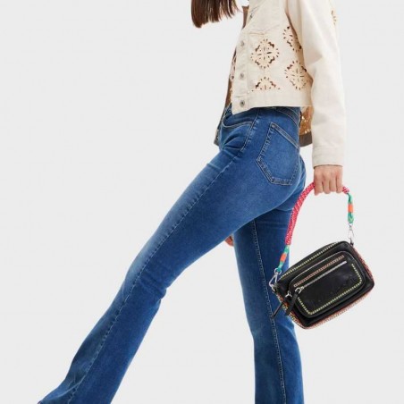 Sac bandoulière broderies 23saxp67 de la marque Desigual