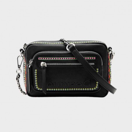 Sac bandoulière broderies 23saxp67 de la marque Desigual