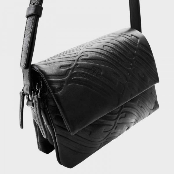 Desigual - Sac bandoulière en cuir...