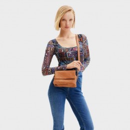 Sac bandoulière en cuir Desigual 23saxl09