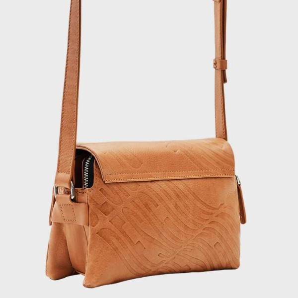 Desigual - Sac bandoulière en cuir... Desigual - Sac bandoulière en cuir...