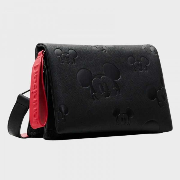 Sac bandoulière Mickey Mouse 23saxp44 de la marque Desigual Sac bandoulière Mickey Mouse 23saxp44 de la marque Desigual