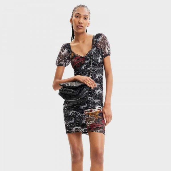 Sac bandoulière à relief 23saxp65 de la marque Desigual