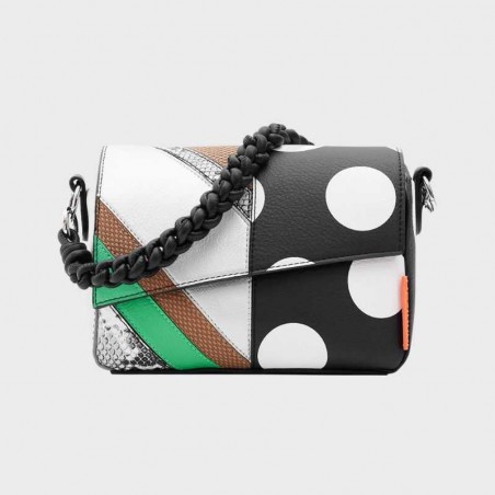 Petit sac bandoulière patchwork 23saxp88 de la marque Desigual