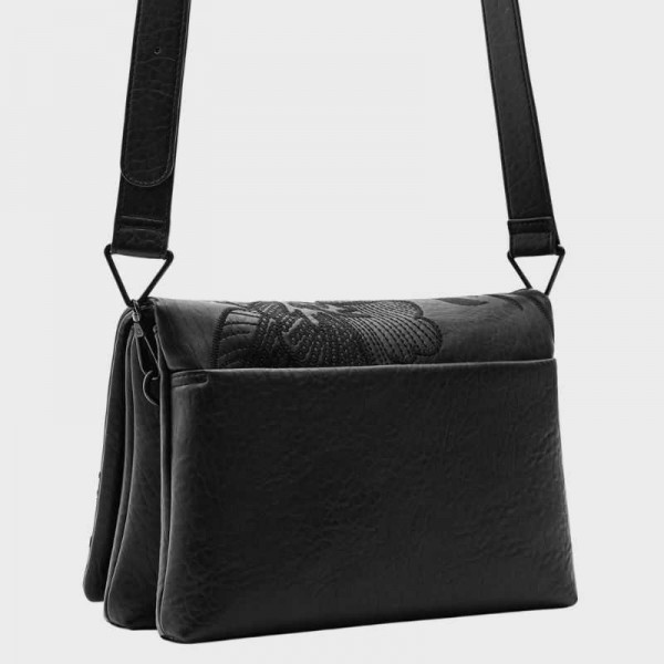 Desigual - Sac bandoulière à fleurs...